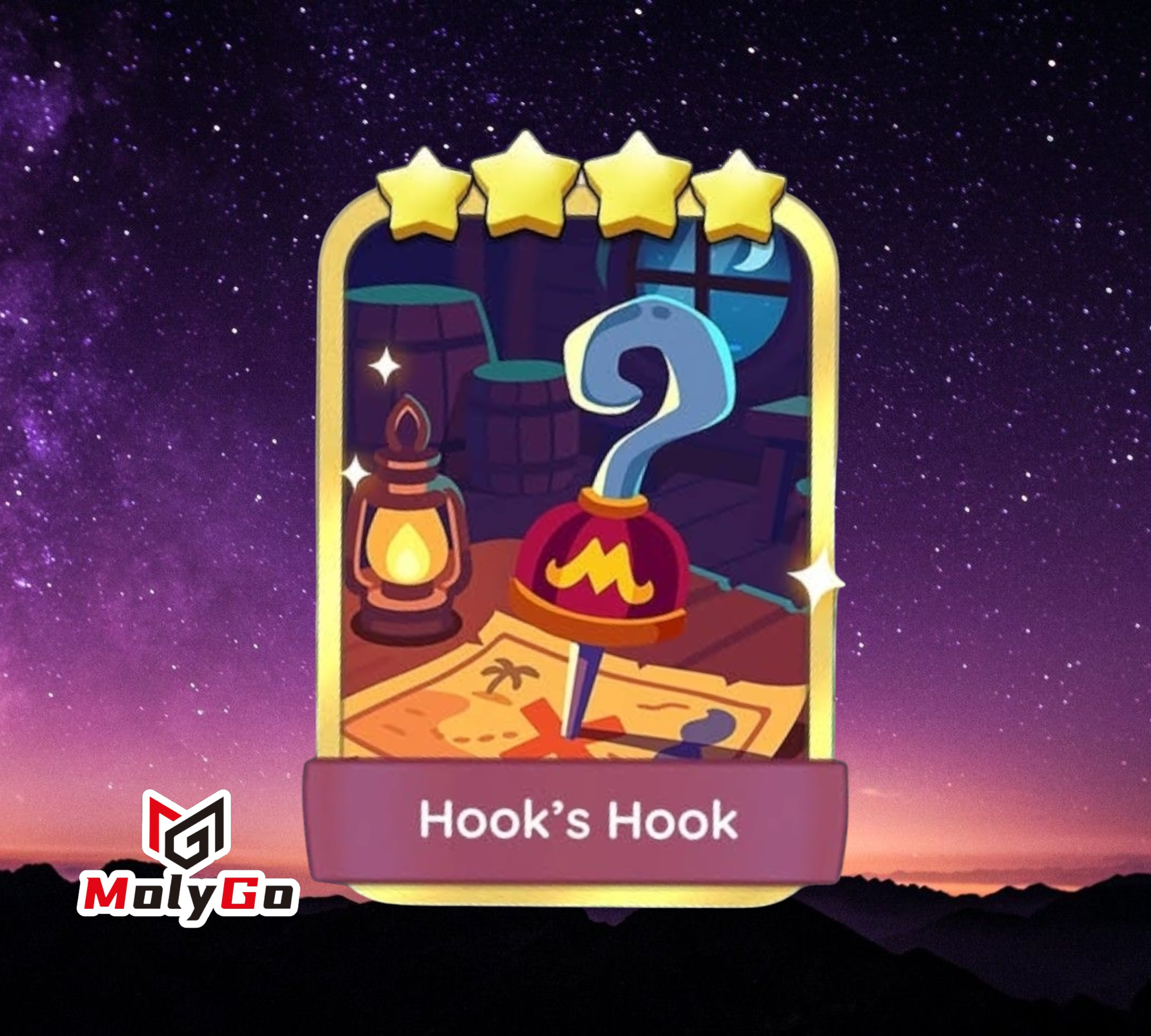 Hook's Hook - Set 13-9 - Monopoly Go 4 Star Gold Sticker