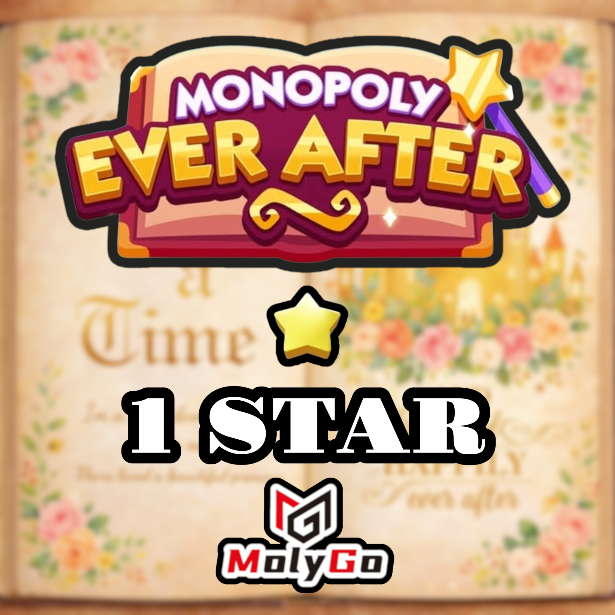 Monopoly Go 1 Star Sticker