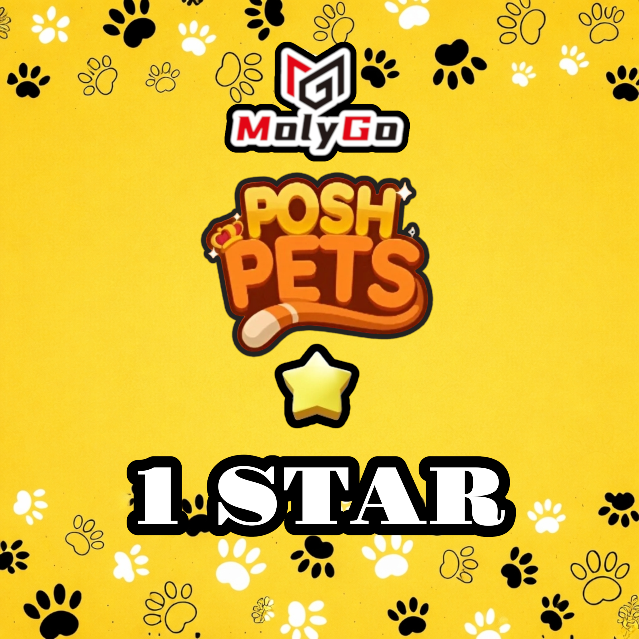 Monopoly Go 1 Star Sticker