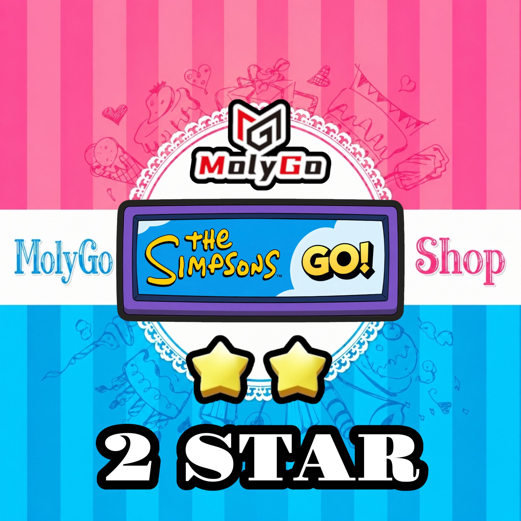 Monopoly Go 2 Star Sticker