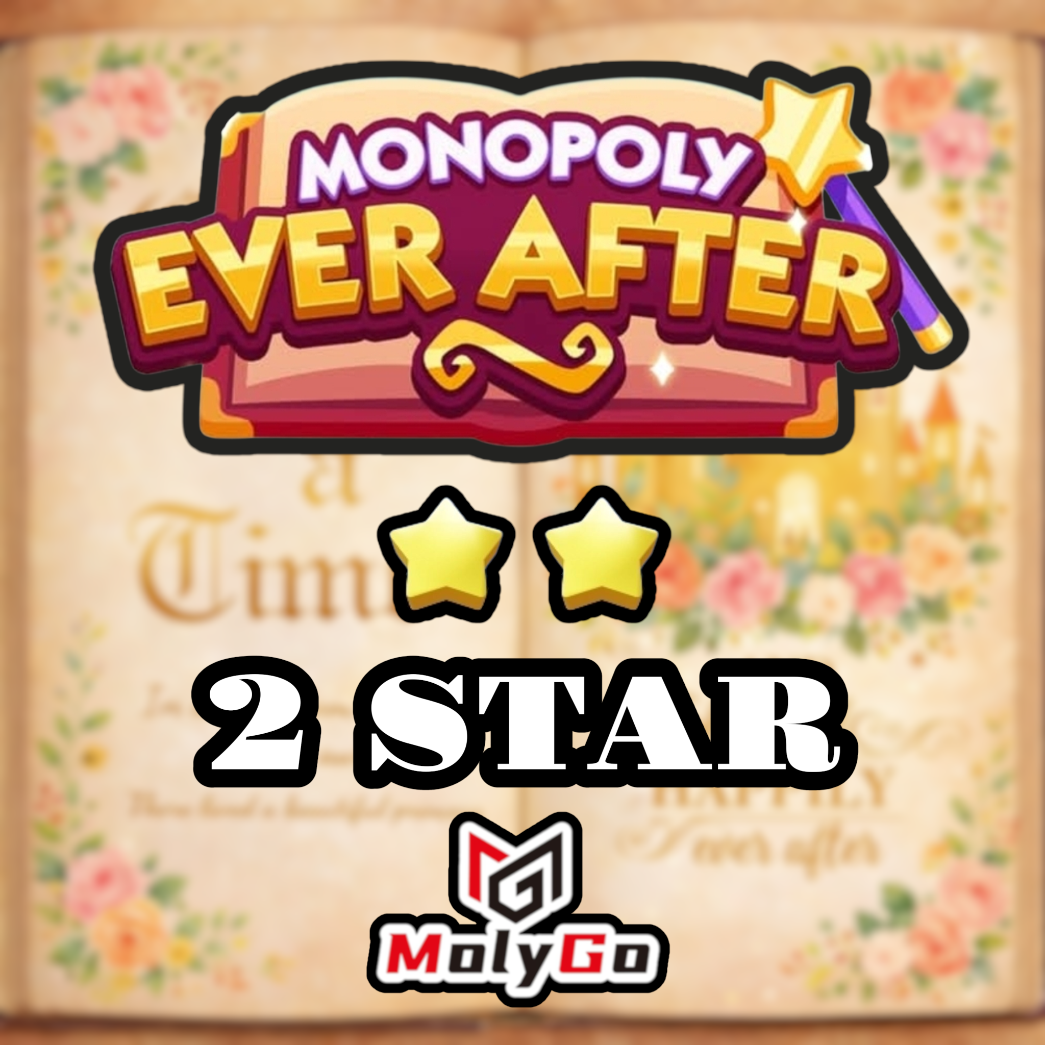 Monopoly Go 2 Star Sticker