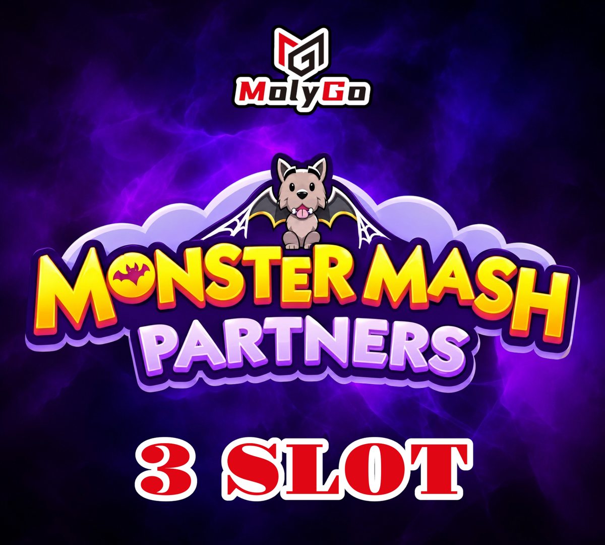 3 SLOTS - Monster Mash Partners Event - Monopoly Go