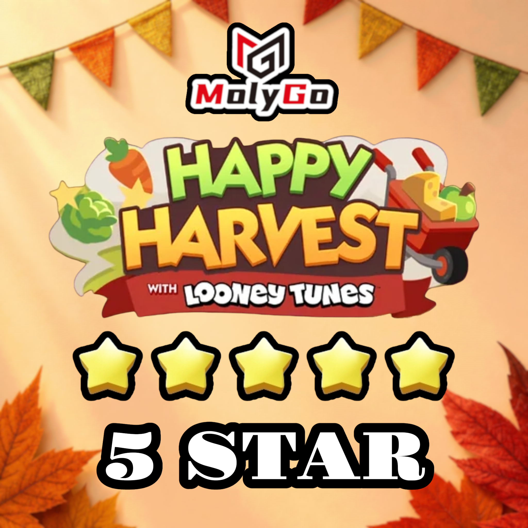 Monopoly Go 5 Star Sticker