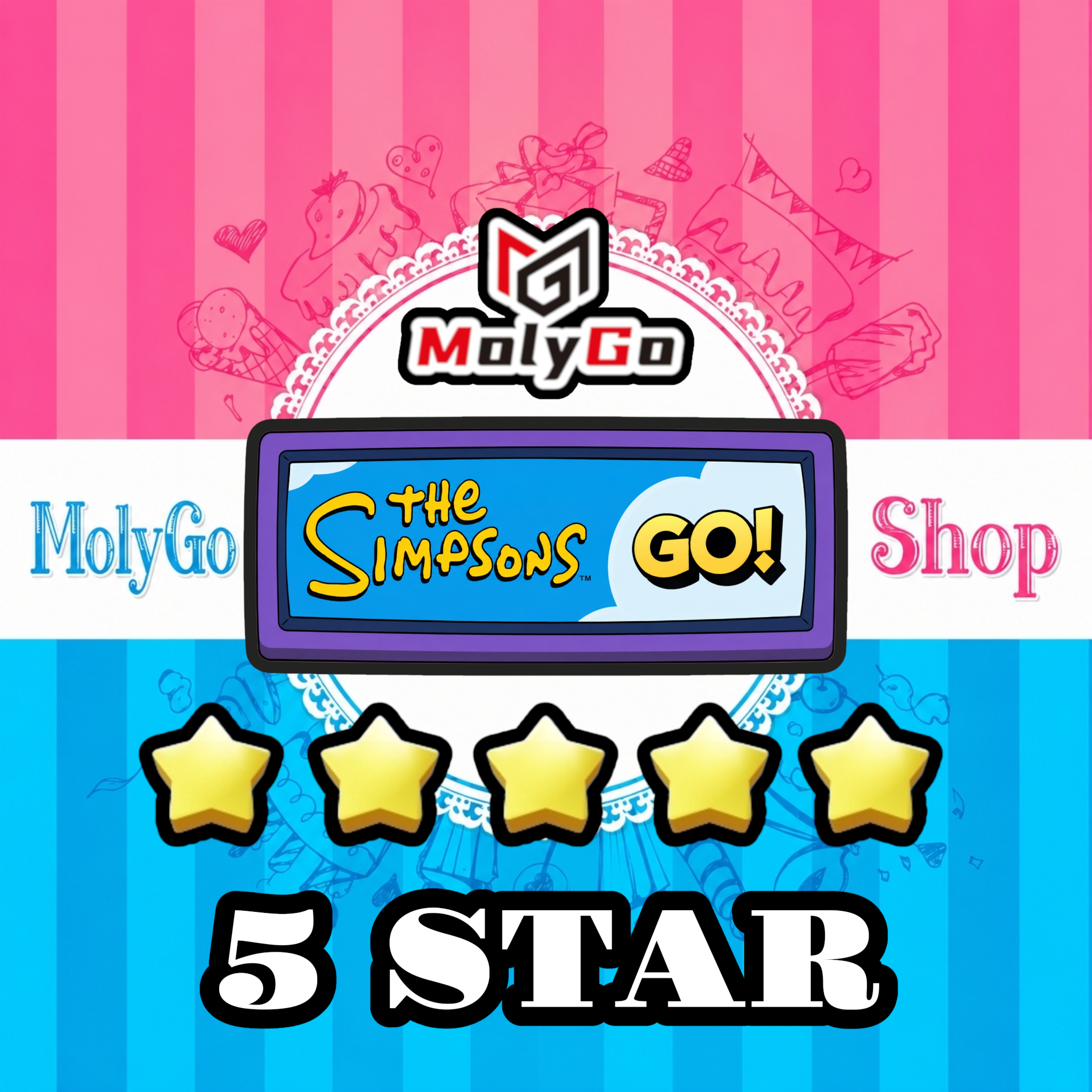 Monopoly Go 5 Star Sticker