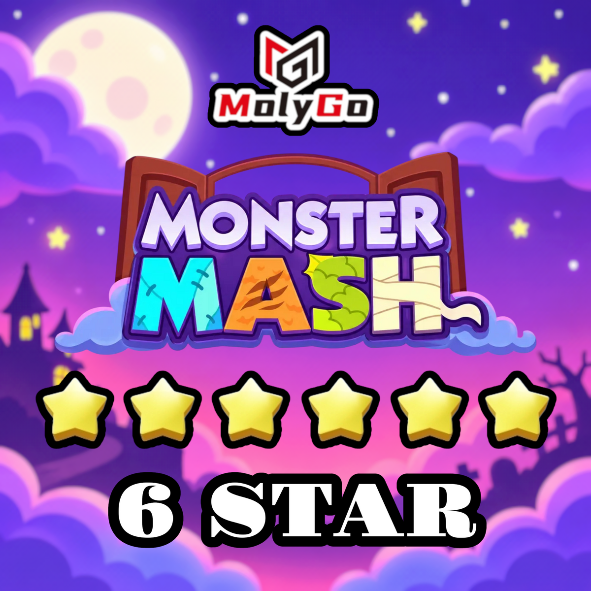 Monopoly Go 6 Star Sticker
