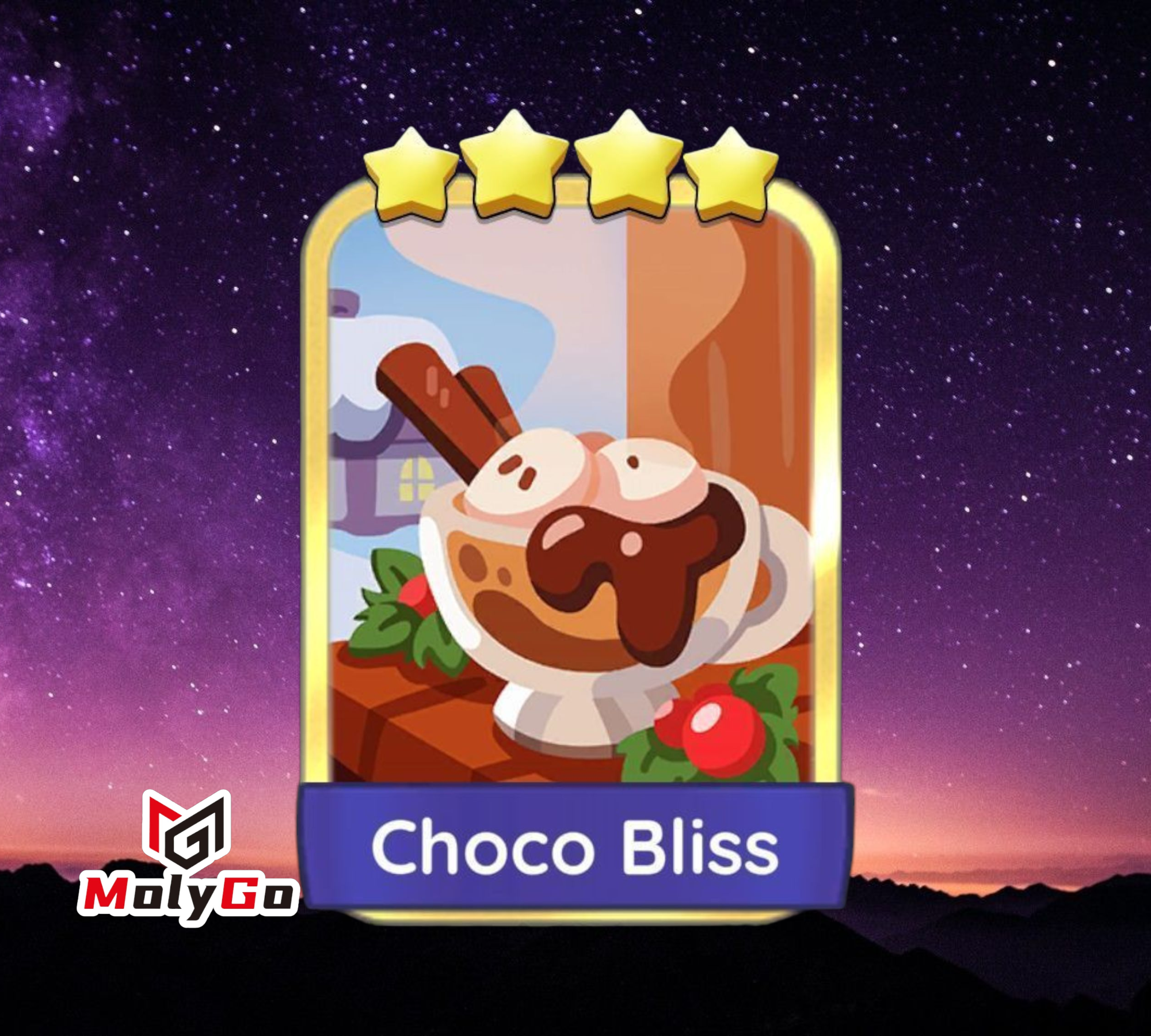 Choco Bliss - Set 21 - Monopoly Go 4 Star Gold Sticker